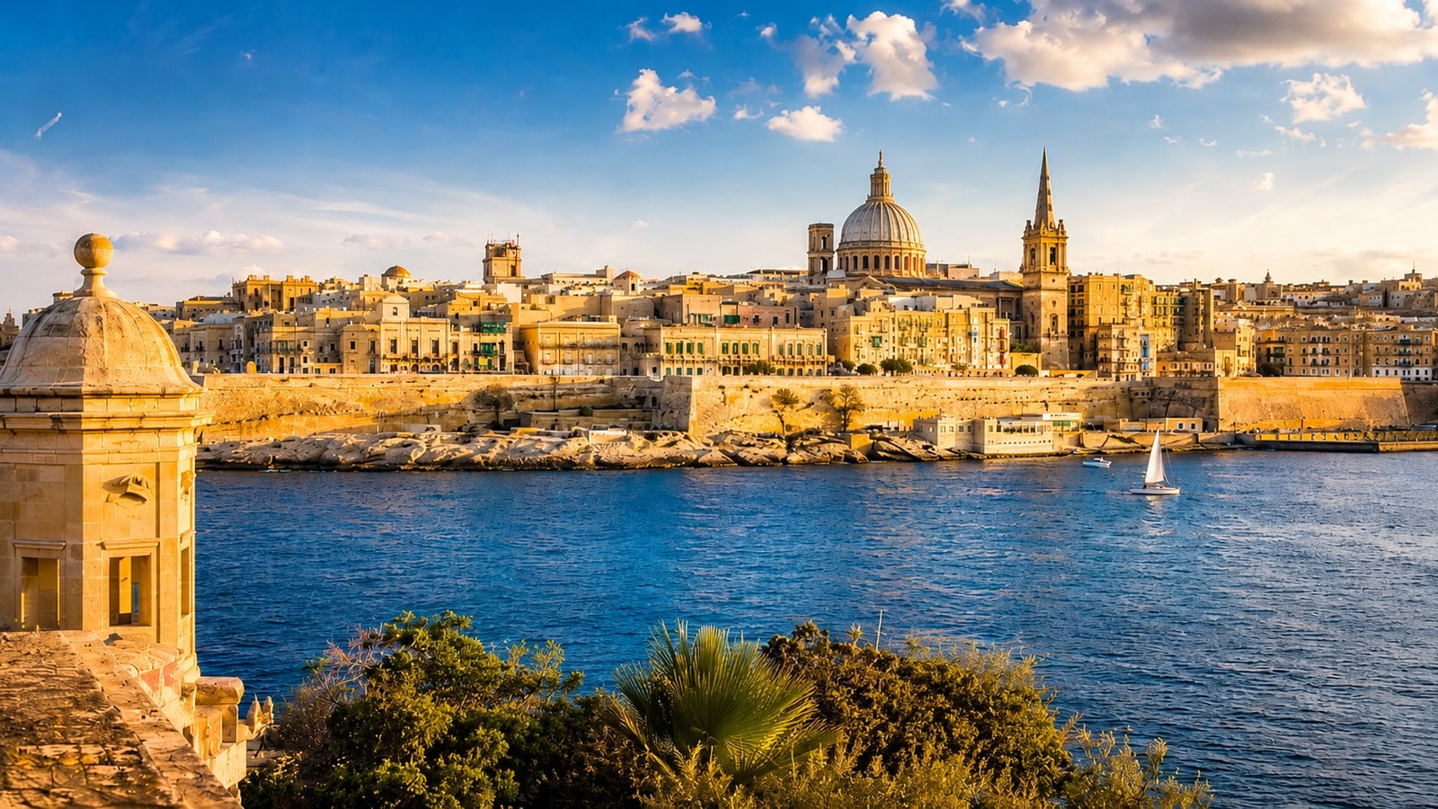 Qawra, Malta — ilustracja kierunku lub oferty