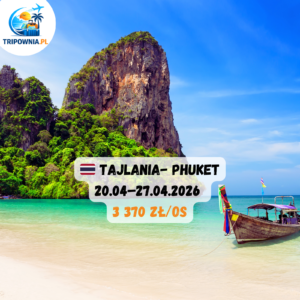 🇹🇭 Tajlania- PHUKET | 3 370 zł/os | 20.04–27.04.2026 | Kraków
