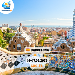 🇪🇸 BARCELONA ☀️✈️ 1307 zł/os — 14–17.05.2026