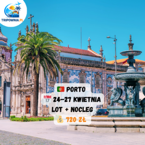 🇵🇹 Porto | 24-27 kwietnia | 720 zł | Katowice, Warszawa