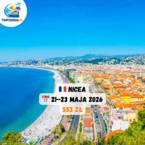 🇫🇷 Weekend w Nicei | 21–23.05.2026 | od 553 zł z Wrocławia