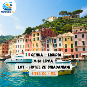 🇮🇹 Genua | 9-16 lipca 2026 | 1776 zł / os.