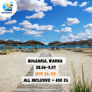 Bułgaria, Warna – 7 nocy z Wrocławia od 1379 zł/os.