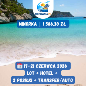🇪🇸 Minorka | Warszawa | 17–21 czerwca 2026