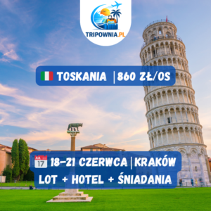 🇮🇹 Toskania z Gdańska: Piza | 18–21.06
