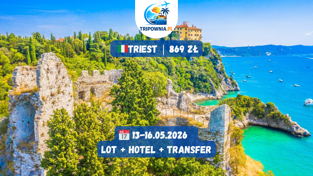 🇮🇹 Triest z Krakowa | 13–16 maja 2026 |