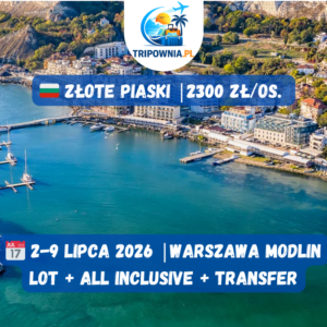 🇧🇬 Bułgaria All Inclusive w lipcu | Warszawa Modlin