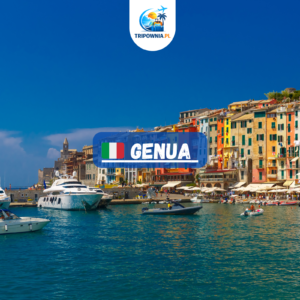 🇮🇹 Genua z Warszawy za 2 409 zł/os. | 14–21.07.2026 | 7 nocy | Śniadania