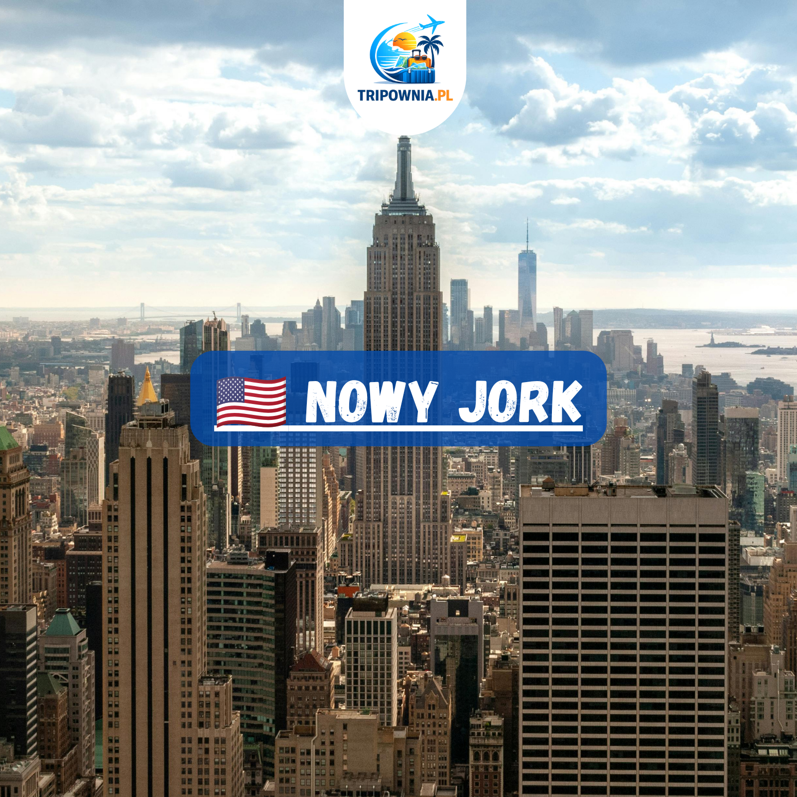 🇺🇸 Nowy Jork z Warszawy za 4 949 zł/os.! W cenie transfer lotniskowy!