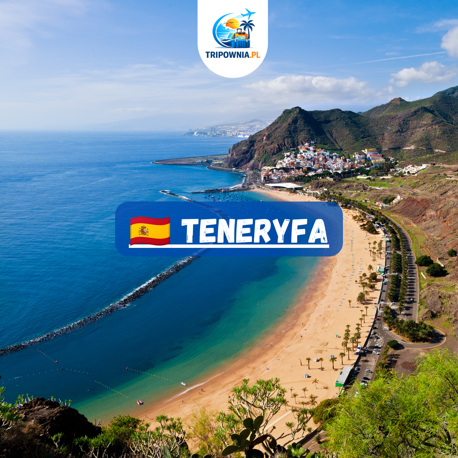 🇪🇸 Teneryfa z Warszawy za 1 876 zł/os.!