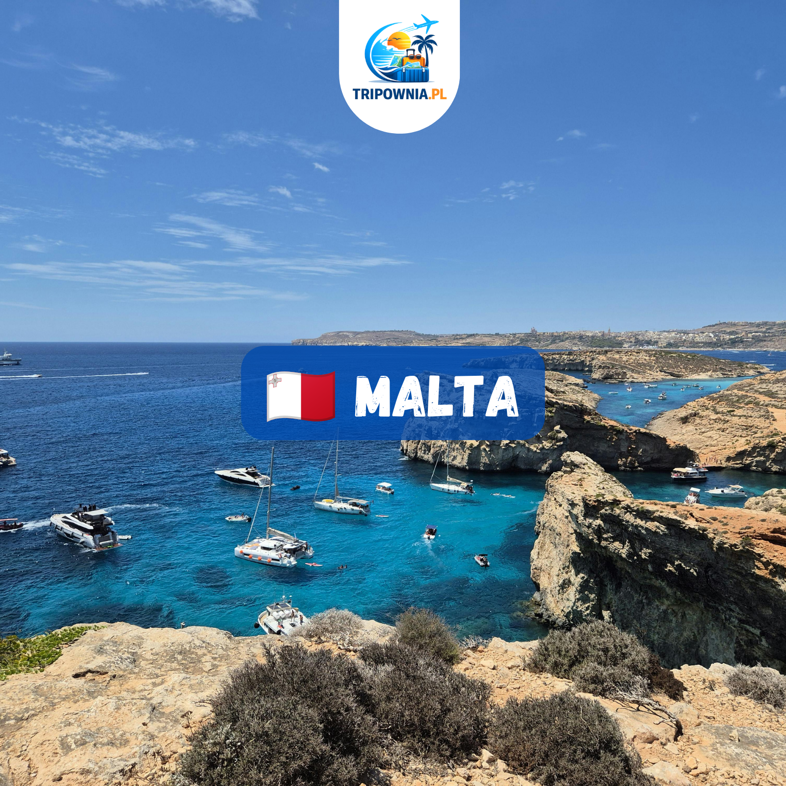 🇲🇹 Malta z Warszawy-Modlina | 13–15.06.2026